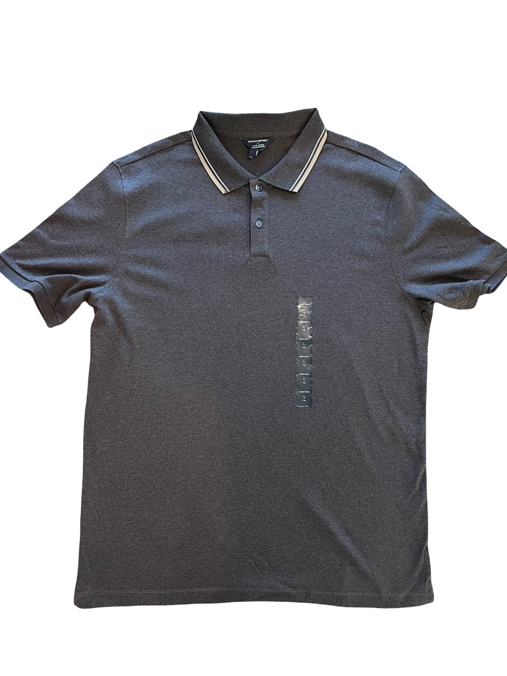 Banana Republic Luxe Polo Shirt Mens Large